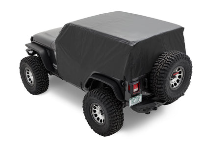 All Weather Trail Cover - Jeep '07-18 Wrangler JK / '18-26 JL 2-Door (Black)