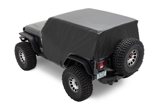 All Weather Trail Cover - Jeep '07-18 Wrangler JK / '18-26 JL 2-Door (Black)