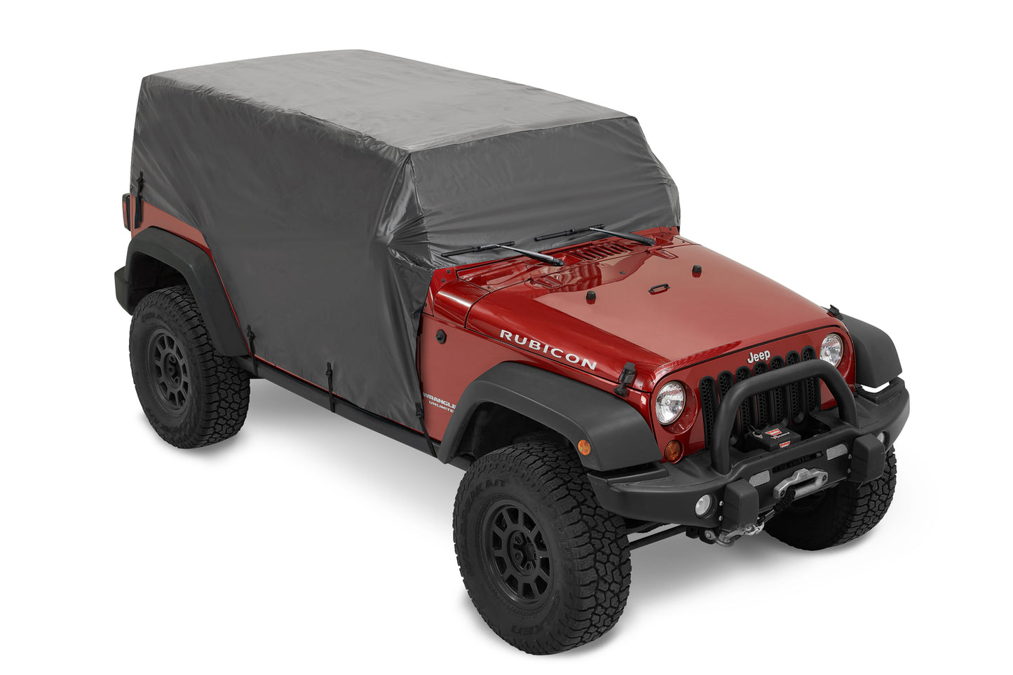 All Weather Trail Cover - Jeep '07-18 Wrangler JK / '18-26 JL 4-Door (Black  Hard Top)