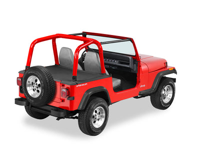 Duster Deck Cover - Jeep '87-91 Wrangler YJ (Black Denim)