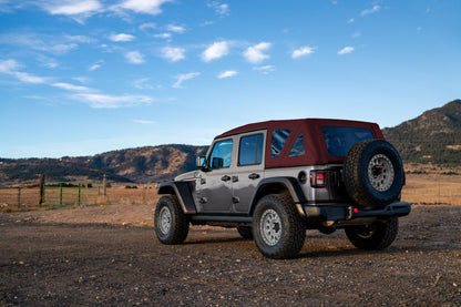 ETop Jeep 2018-26 Wrangler JL; 4-Door; 4XE (Fastback; Merlot)