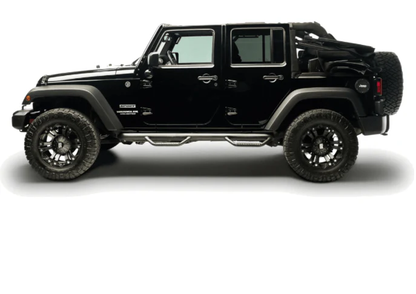 ETop Jeep 2007-2018 Wrangler JK; 4-Door (Squareback; Black)