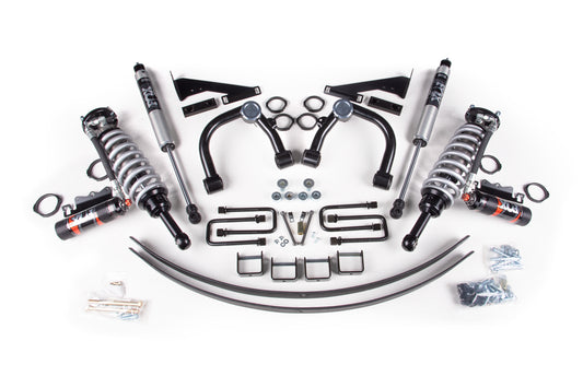 2005-2023 Tacoma 3" Coilover System- 2.5 DSC Reservoir Front  2.0 Rear