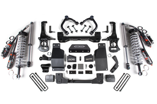 2019-2026 Chevy/GMC 1500 Diesel/2.7T 4wd 6" Coilover Suspension System  5" Rear