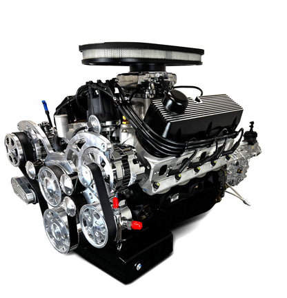 BluePrint Engines Ford Small Block Compatible 427 C.I. Cobra Edition - TKX Manual Transmission - Polished Pulley Kit - Fuel Injected