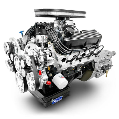 BluePrint Engines Ford Small Block Compatible 427 C.I. Cobra Edition - 4R70W Automatic Transmission - Polished Pulley Kit - Carbureted