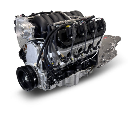 BluePrint Engines GM LS Compatible 376 C.i. Engine And 4L65/70E Automatic Transmission - Standard Edition Builder Series - Holley Terminator X EFI System