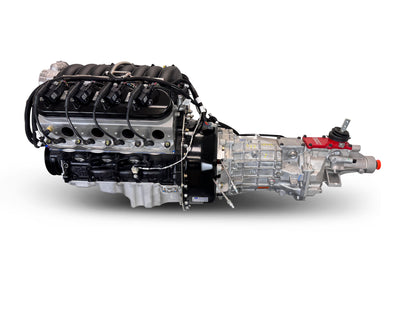BluePrint Engines GM LS Compatible 376 C.i. Engine And T56 Manual Transmission - Standard Edition Builder Series - Holley Terminator X EFI System