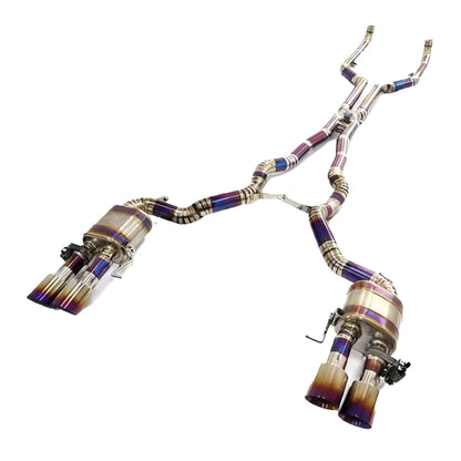 Titanium Performance Exhaust System for BMW F10 F12 F13 M5 F06 M6