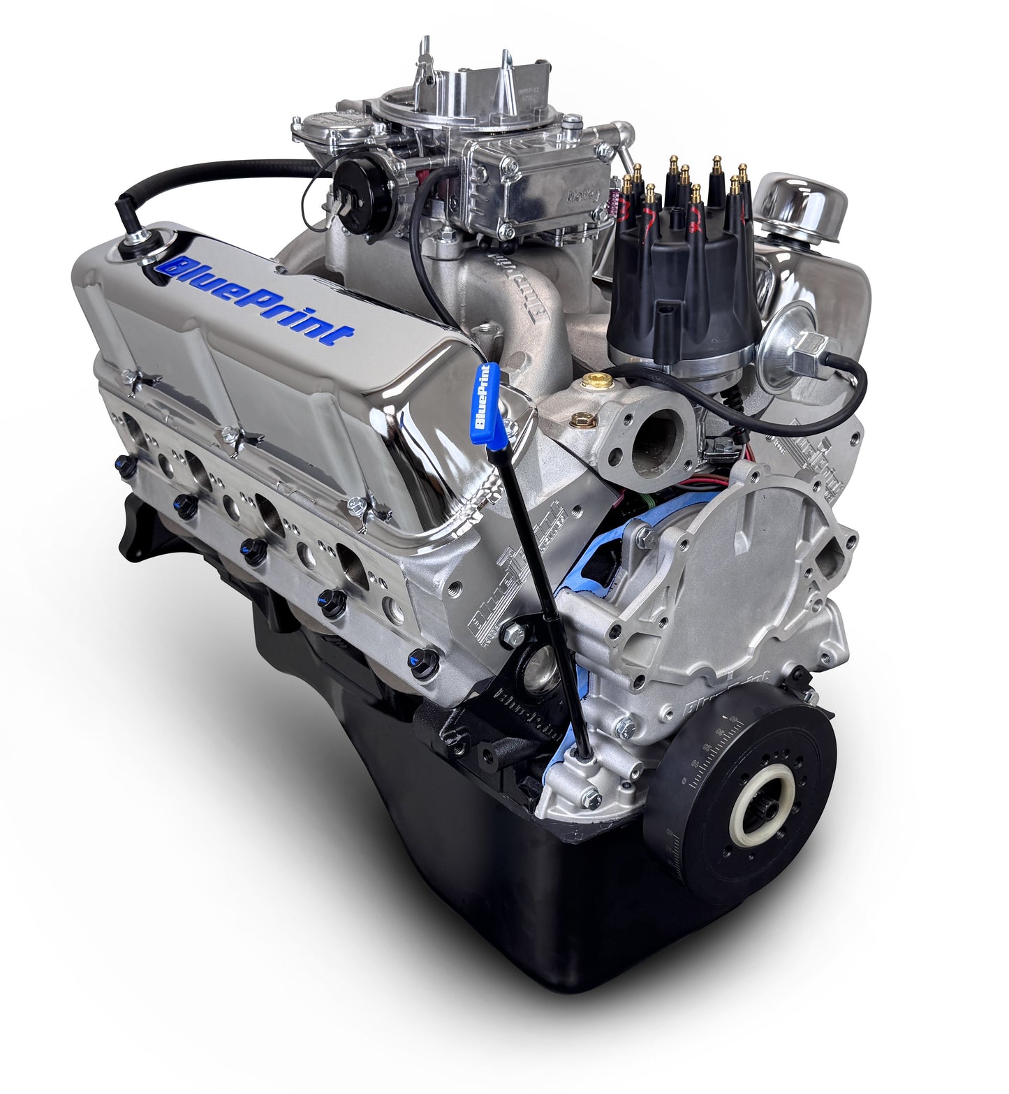 BluePrint Engines Ford Small Block Compatible 302 C.I. Base Dressed - Front Sump Oil Pan - Cruiser - Carbureted
