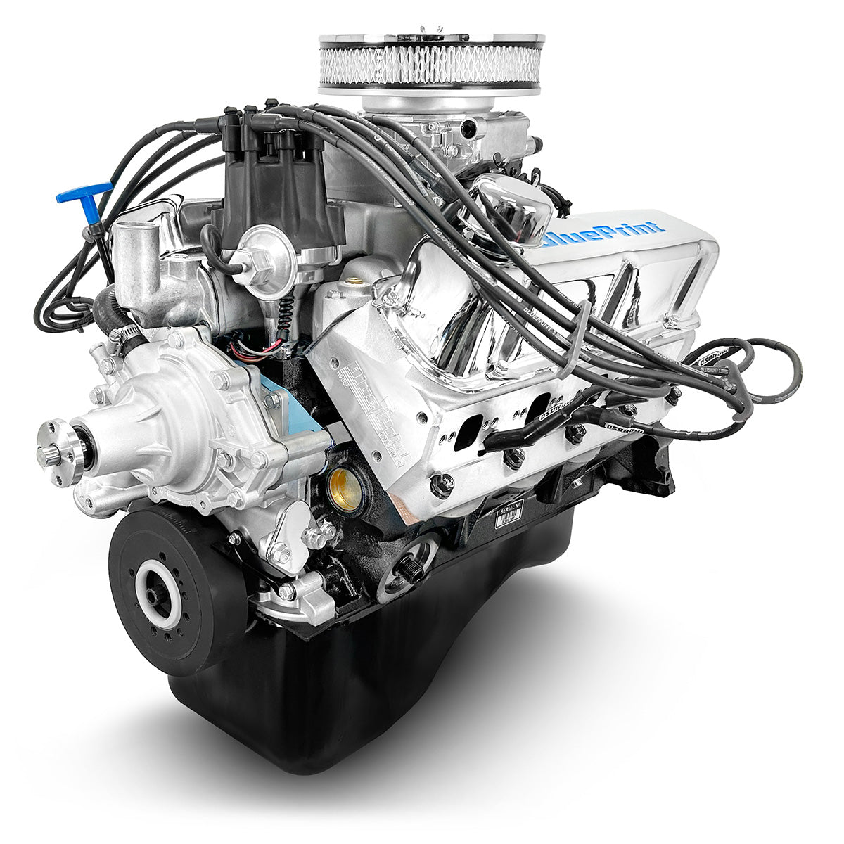 BluePrint Engines Ford Small Block Compatible 302 C.I. Deluxe Dressed - Front Sump Oil Pan - Cruiser - Fuel Injected
