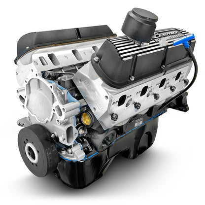 BluePrint Engines Ford Small Block Compatible 302 C.I. Long Block - Front Sump Oil Pan - Bronco Edition