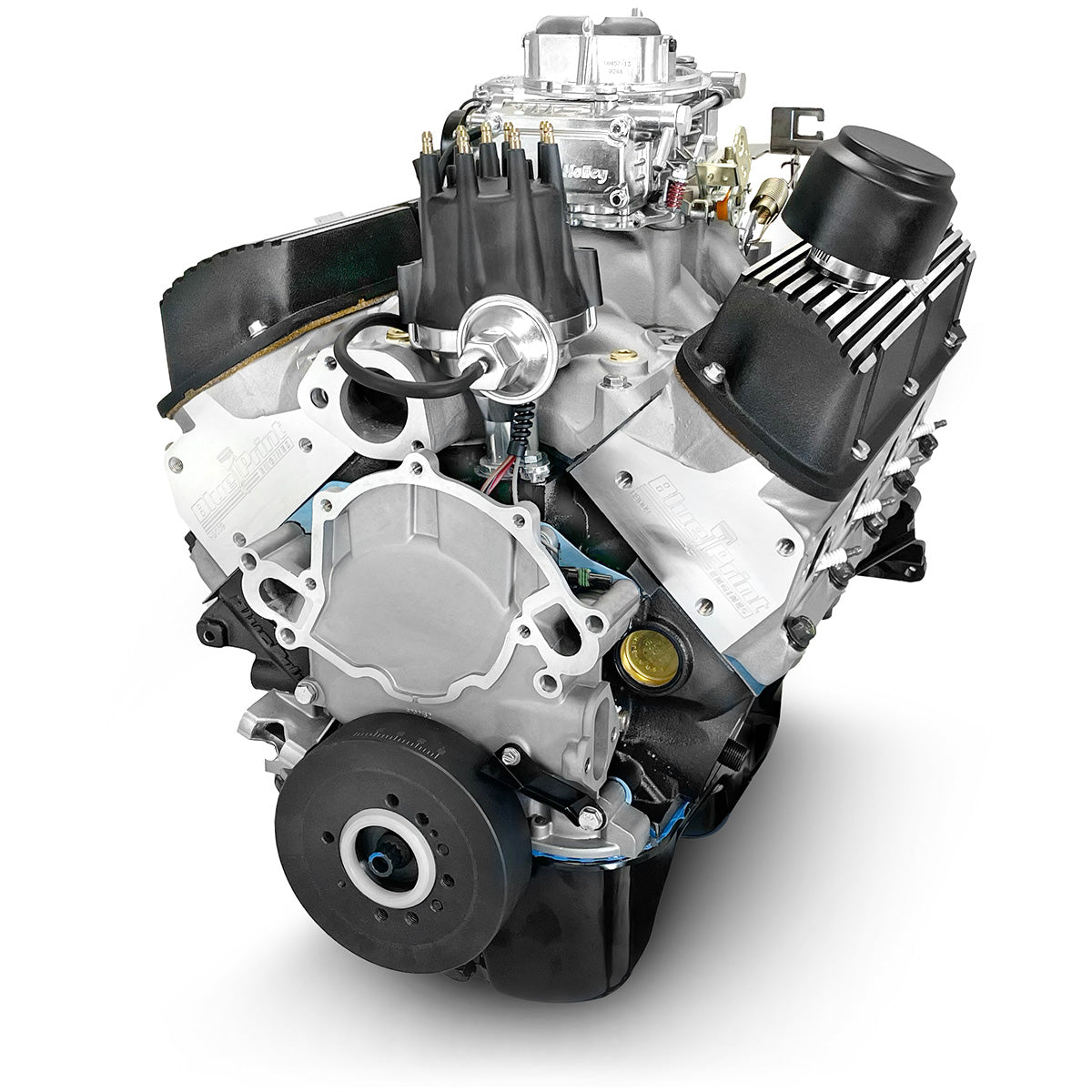 BluePrint Engines Ford Small Block Compatible 302 C.I. Base Dressed - Front Sump Oil Pan - Bronco Edition - Carbureted