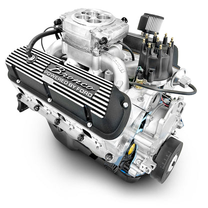 BluePrint Engines Ford Small Block Compatible 302 C.I. Base Dressed - Front Sump Oil Pan - Bronco Edition - Carbureted