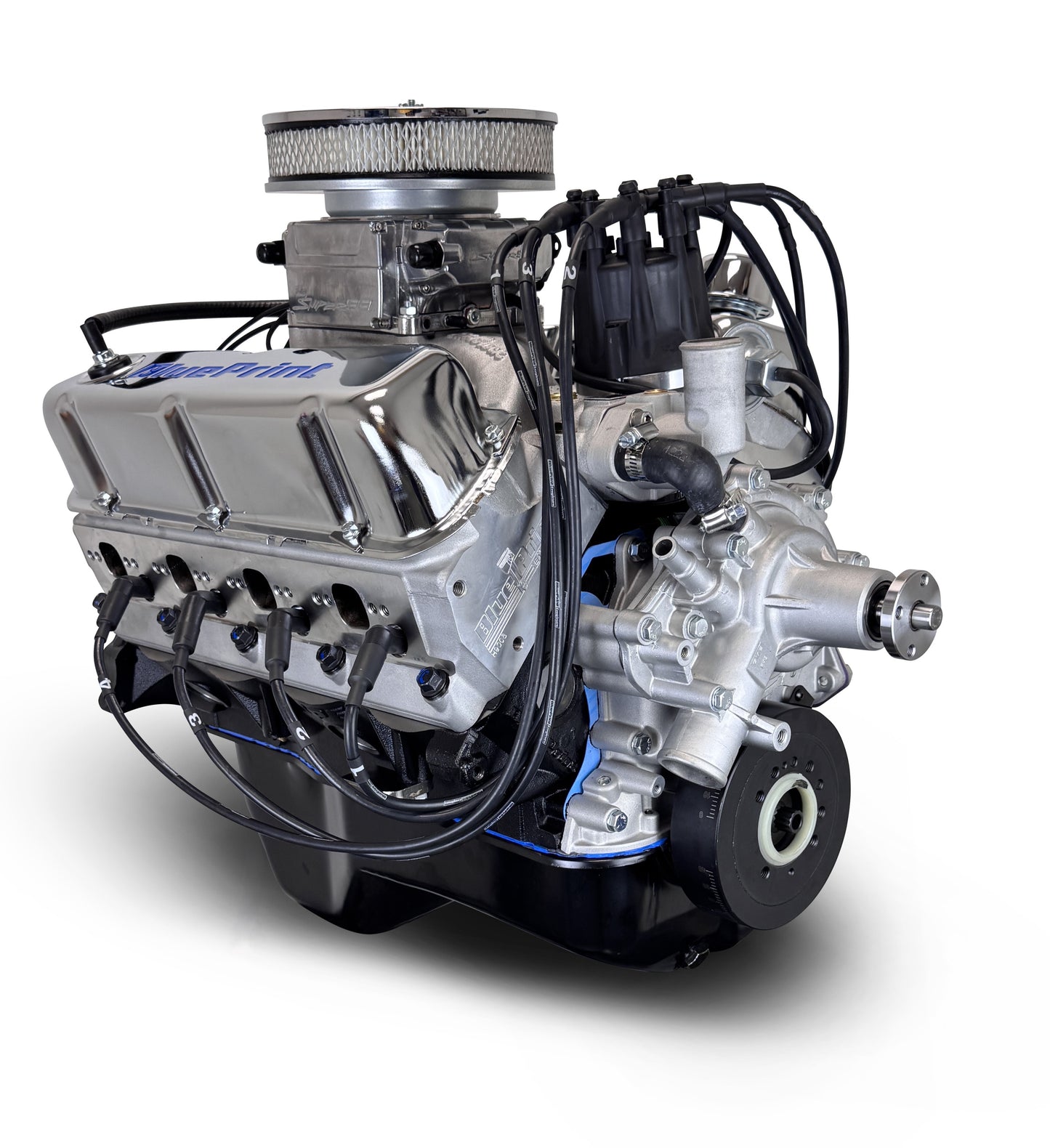 BluePrint Engines Ford Small Block Compatible 302 C.I. Deluxe Dressed - Rear Sump Oil Pan - Cruiser - Fuel Injected