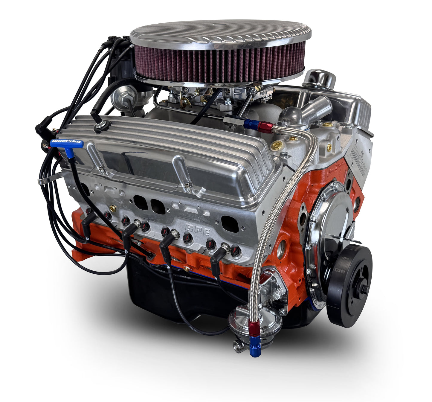 BluePrint Engines GM Small Block Compatible 327 C.I. Deluxe Dressed - Low Profile - Carbureted