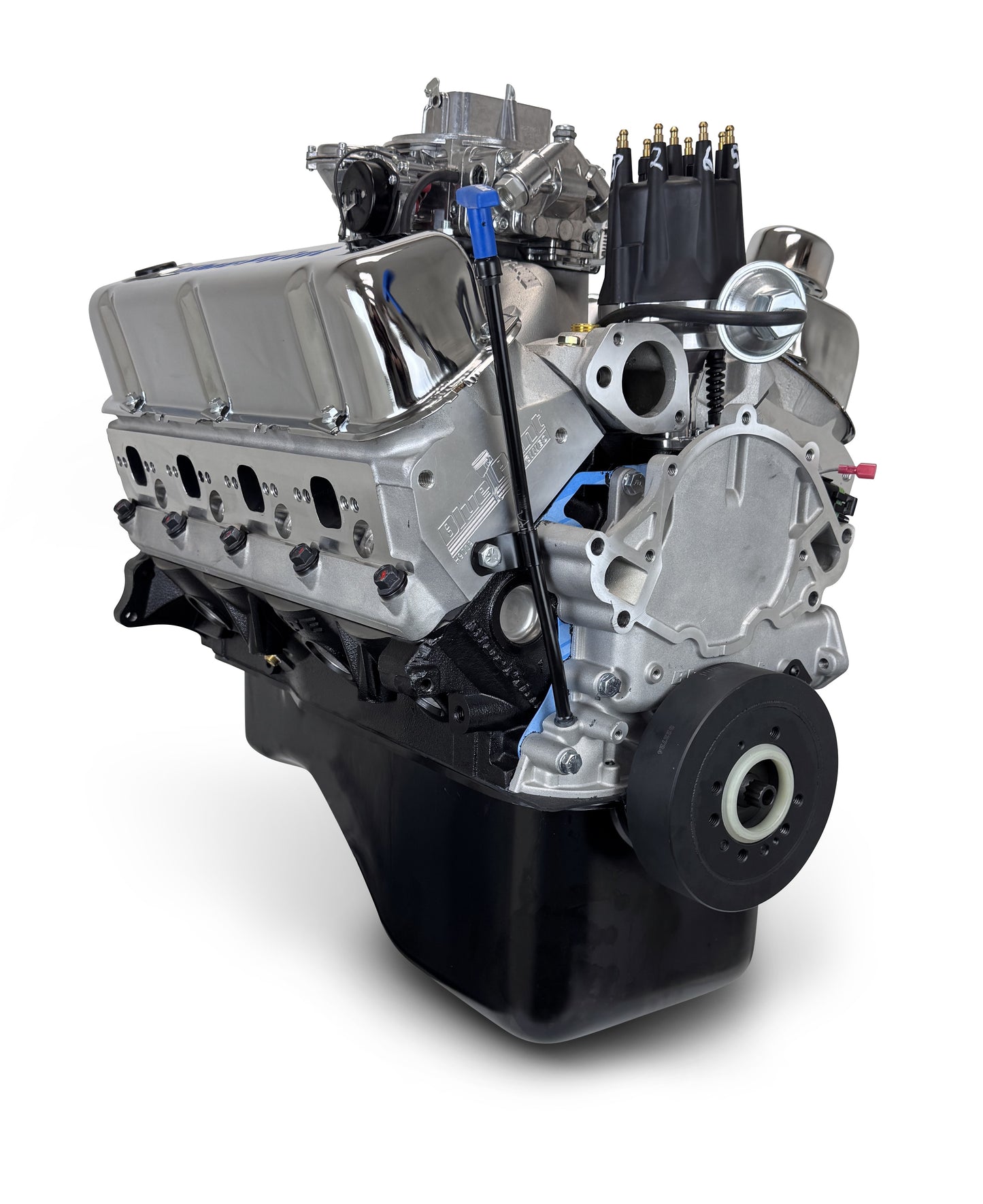 BluePrint Engines Ford Small Block Compatible 347 C.I. Base Dressed - Front Sump Oil Pan - Carbureted