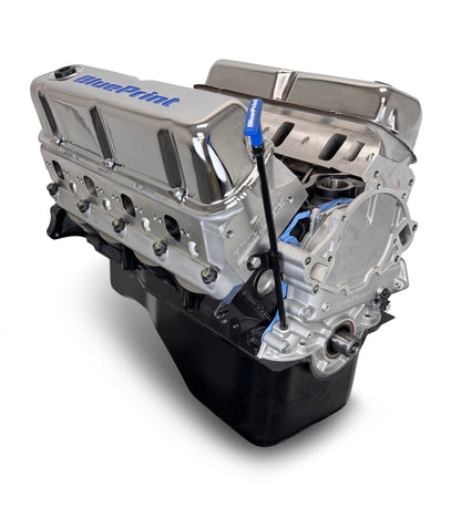 BluePrint Engines Ford Small Block Compatible 347 C.I. Long Block - Front Sump Oil Pan