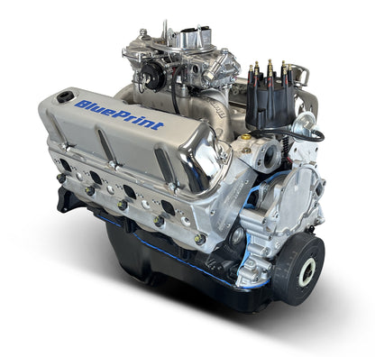 BluePrint Engines Ford Small Block Compatible 347 C.I. Base Dressed - Rear Sump Oil Pan - Carbureted
