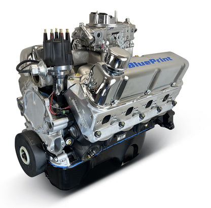 BluePrint Engines Ford Small Block Compatible 347 C.I. Base Dressed - Rear Sump Oil Pan - Carbureted
