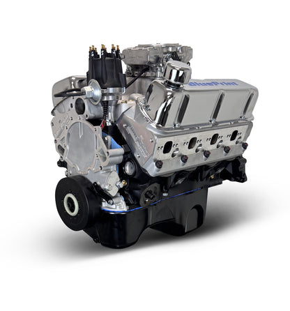 BluePrint Engines Ford Small Block Compatible 347 C.I. Base Dressed - Rear Sump Oil Pan - Fuel Injected