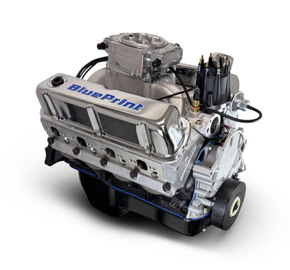 BluePrint Engines Ford Small Block Compatible 347 C.I. Base Dressed - Rear Sump Oil Pan - Fuel Injected