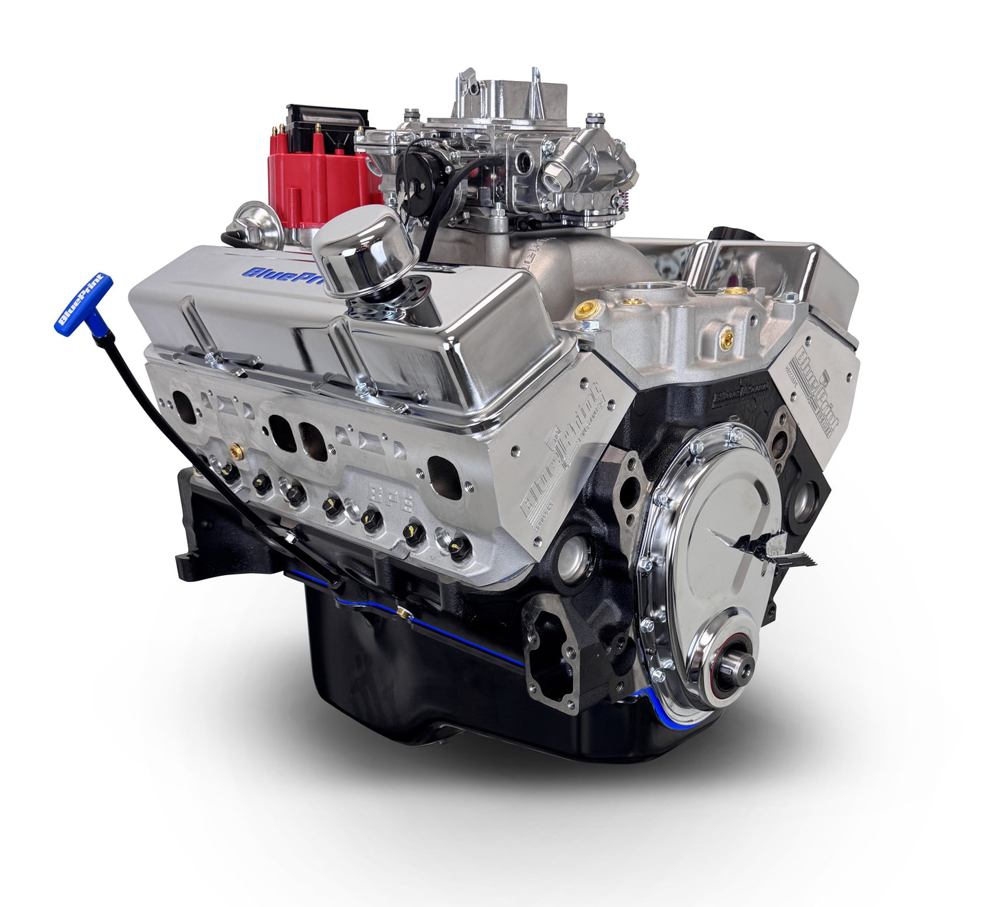 BluePrint Engines GM Small Block Compatible 350 C.I. Base Dressed - Carbureted