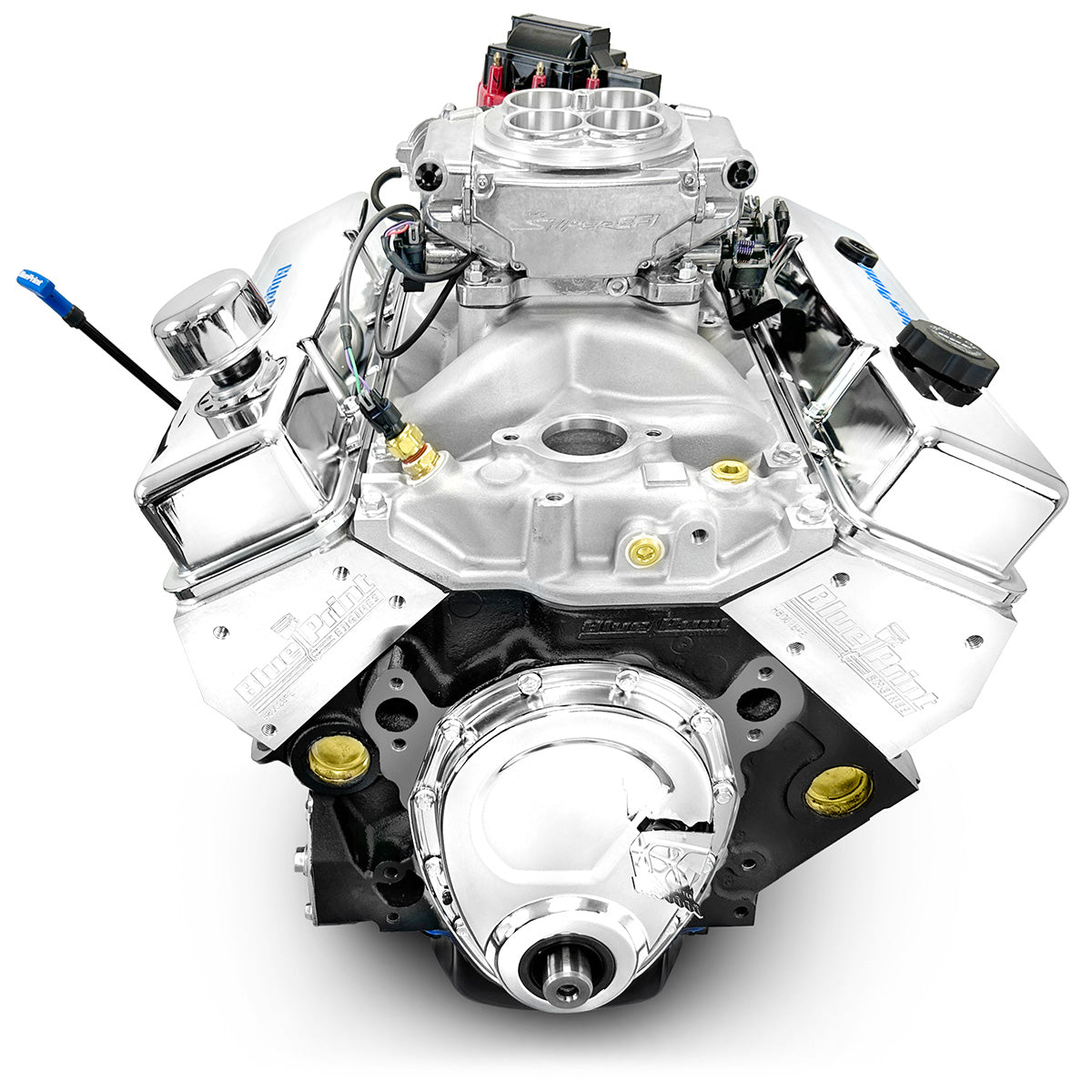 BluePrint Engines GM Small Block Compatible 350 C.I. Base Dressed - Fuel Injected