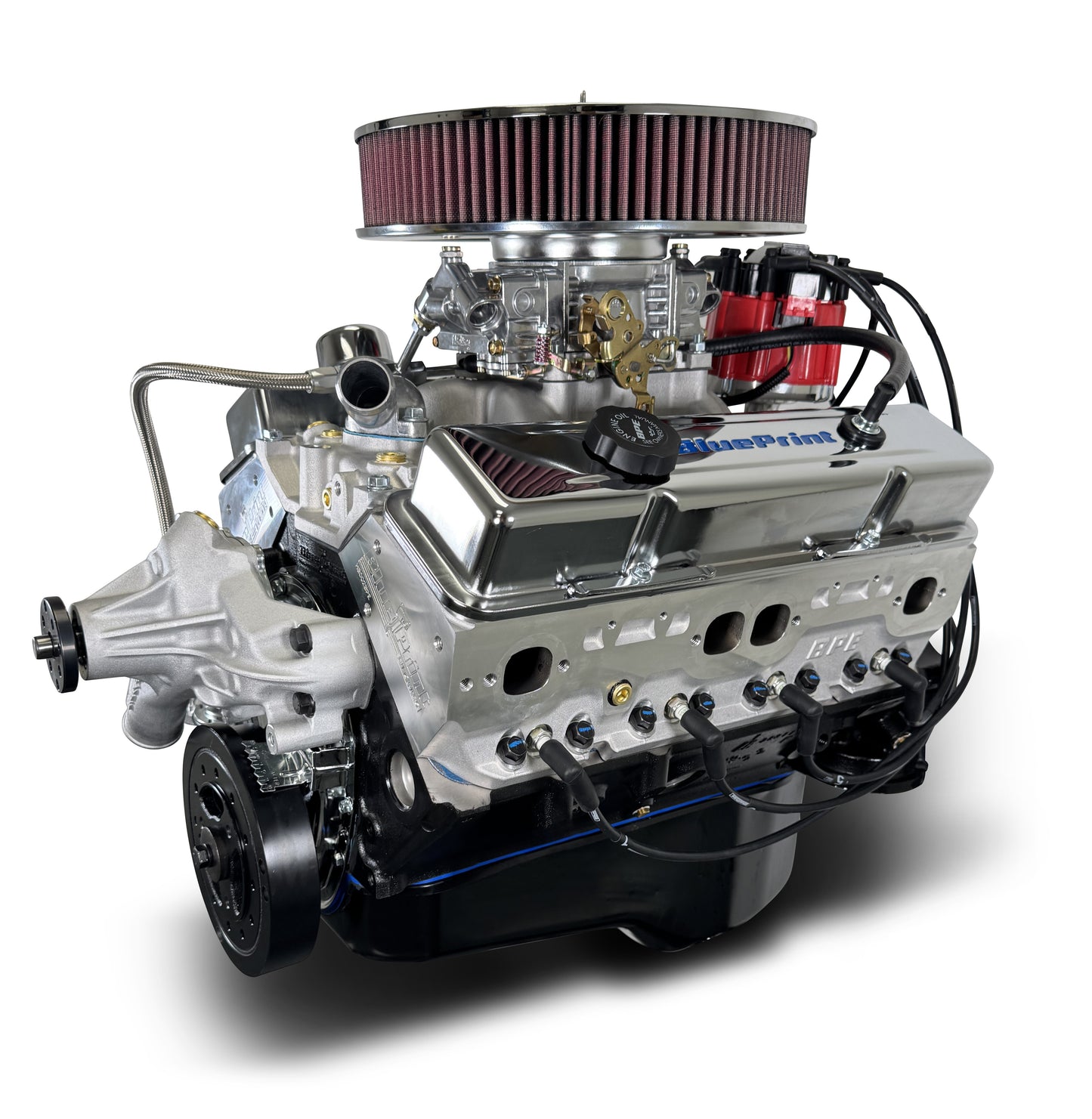 BluePrint Engines GM Small Block Compatible 383 C.I. Deluxe Dressed - Carbureted