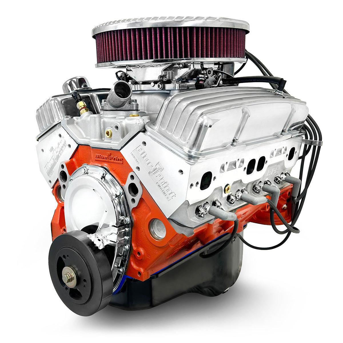BluePrint Engines GM Small Block Compatible 383 C.I. Deluxe Dressed - Low Profile - Fuel Injected