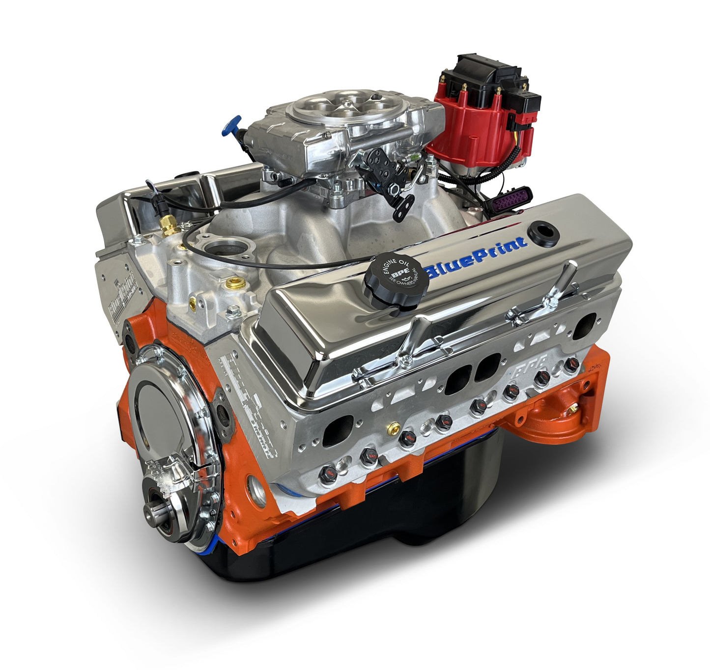 BluePrint Engines GM Small Block Compatible 400 C.I. Base Dressed - Fuel Injected