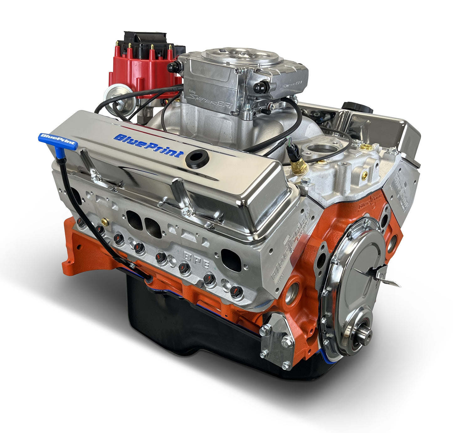 BluePrint Engines GM Small Block Compatible 400 C.I. Base Dressed - Fuel Injected