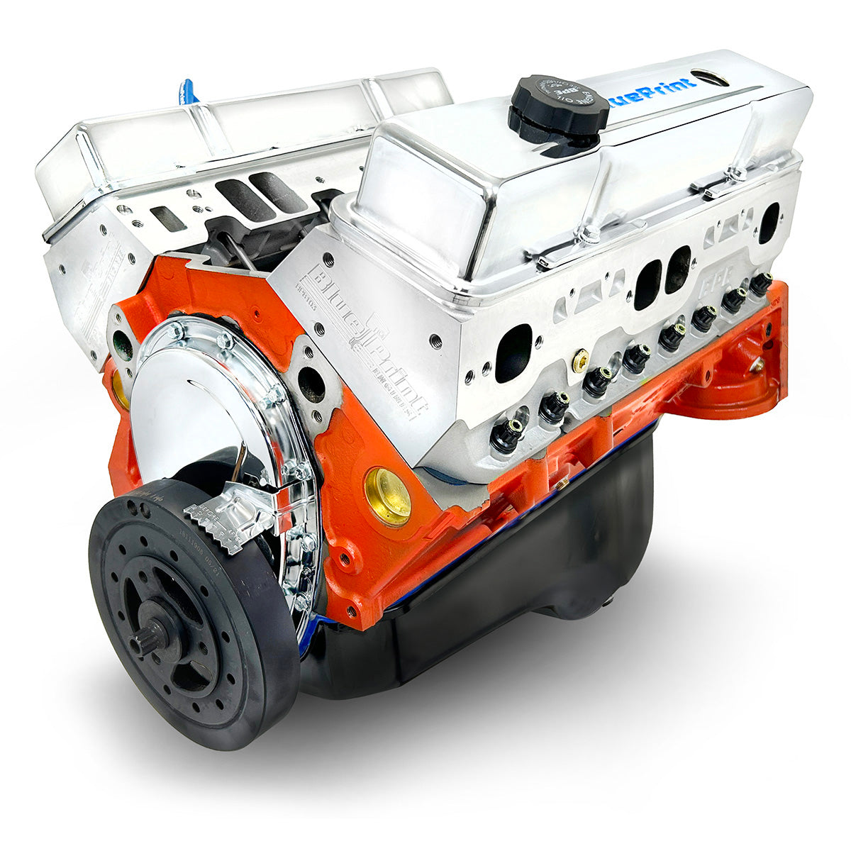 BluePrint Engines GM Small Block Compatible 400 C.I. Long Block - Power Adder