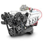 BluePrint Engines GM Small Block Compatible 454 C.I. Deluxe Dressed - Cruiser - Black Pulley Kit - Carbureted