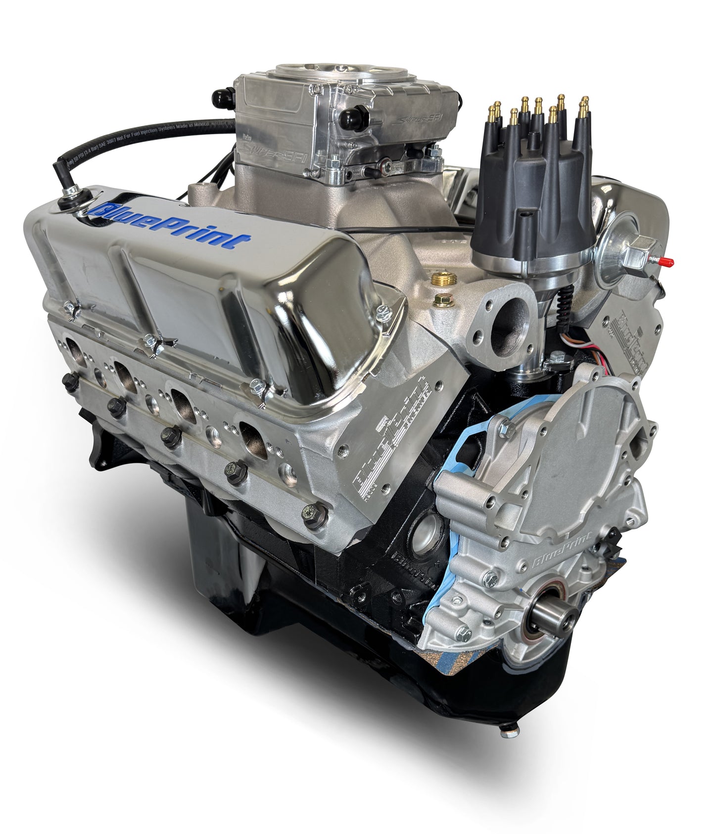 BluePrint Engines Ford Small Block Compatible 408 C.I. Base Dressed - Fuel Injected