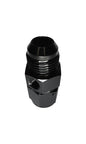 Fuel Pressure Gauge Adapter Fittings -10 Male / -10 Female Black