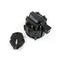 HEI DISTRIBUTOR CAP & ROTOR KIT For BPE DISTRIBUTORS - COIL COVER - ROTOR - V8 ENGINE - BLACK