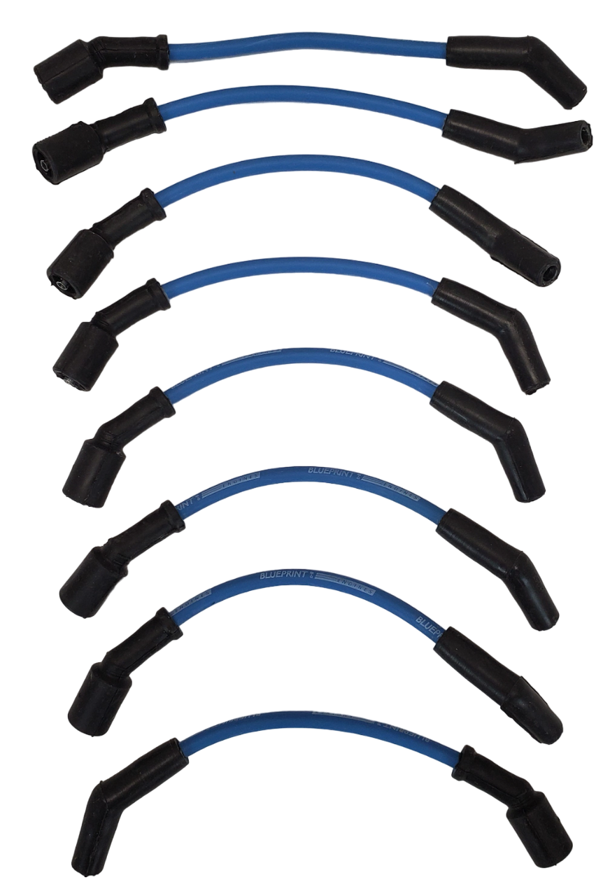 8.65mm SPARK PLUG WIRE SET - 180 DEGREE BOOTS - GM LS