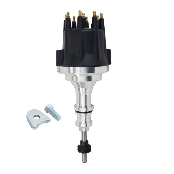 PRO SERIES 2 WIRE DISTRIBUTOR - FORD SB 289/302W - V8 ENGINE - BLACK CAP