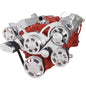 GM SB Compatible Front Accessory Drive - Full Serpentine With Alternator | Power Steering | Water Pump | Brackets And Bolts