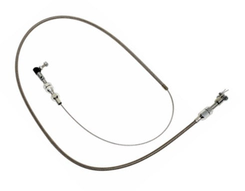 Cable Kit - 36" Stainless Braided Throttle - Universal