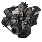 BBC (TALL DECK) FRONT ACCESSORY DRIVE - DUAL-BELT QUICK SERPENTINE W/ ALT - PS - WP - AC - BRACKETS - BOLTS