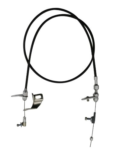 Cable Kit - Chrysler 727 Transmission Kickdown - Black