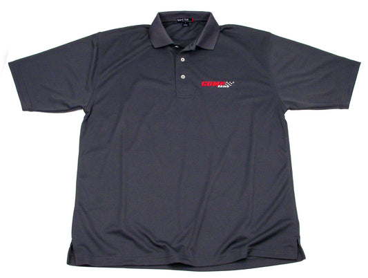 Gray COMP Cams Logo Dri Mesh Medium Polo Shirt