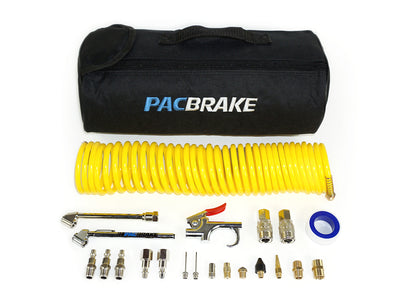 C11657 25ft Curly Hose & Accessory Kit  For Use With Air Tanks