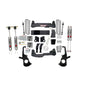7 In. Lift Kit With Raised Torsion Bar Brackets And M95 Monotube Shocks.