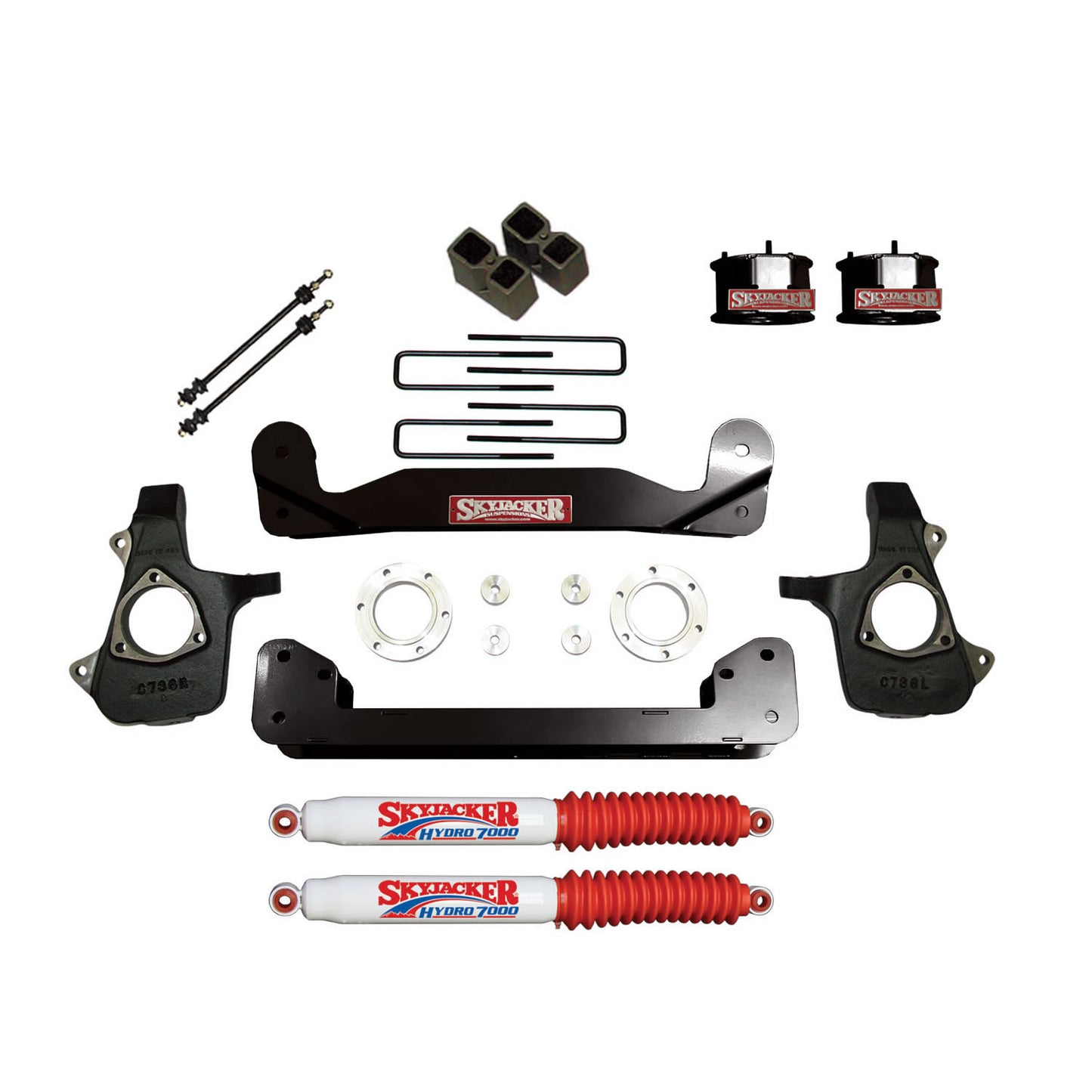 Skyjacker - 4IN. KT SPCR STL 14>K1500HYDRO - C14460PK-H