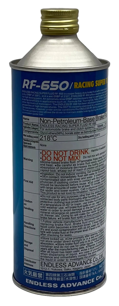 Endless RF650 Racing Brake Fluid 500 mL