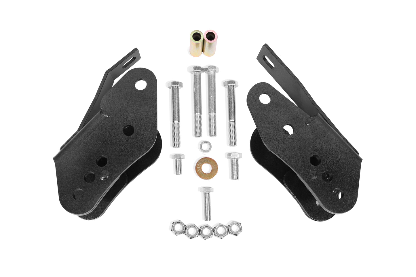 BMR Suspension CAB005H - Control Arm Relocation Brackets Bolt-on - 2005-2014 Ford Mustang