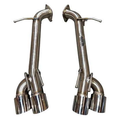 High Flow Straight Axle Back Exhaust for Toyota Camry XLE LE SE 18-24 2.5L 3.5L